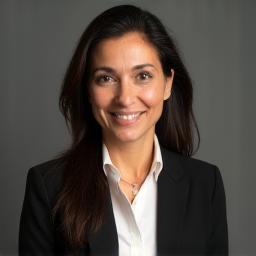 María González, CFO, con una imagen profesional.